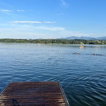Idyllische Mit Bergblick Nah Am Simssee *