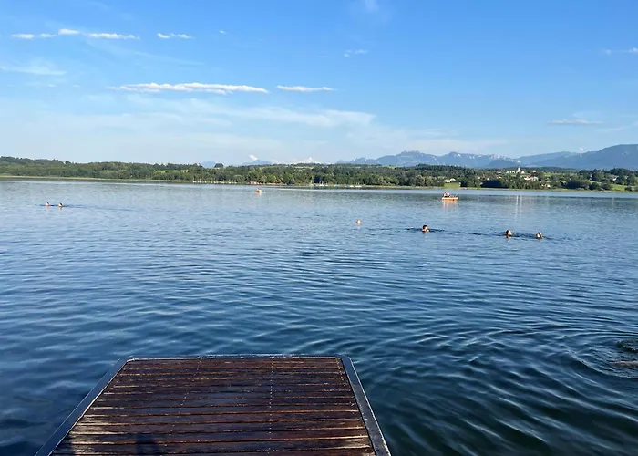 Idyllische Mit Bergblick Nah Am Simssee *